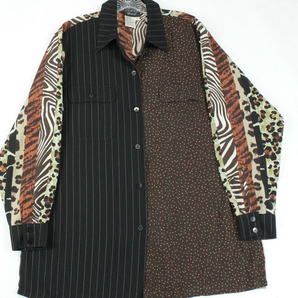Koos Of Course Women's Large Patchwork Top A65549